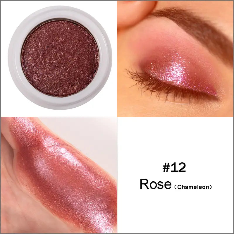 High Pearl Monochrome Eyeshadow – 9 Shimmer Shades