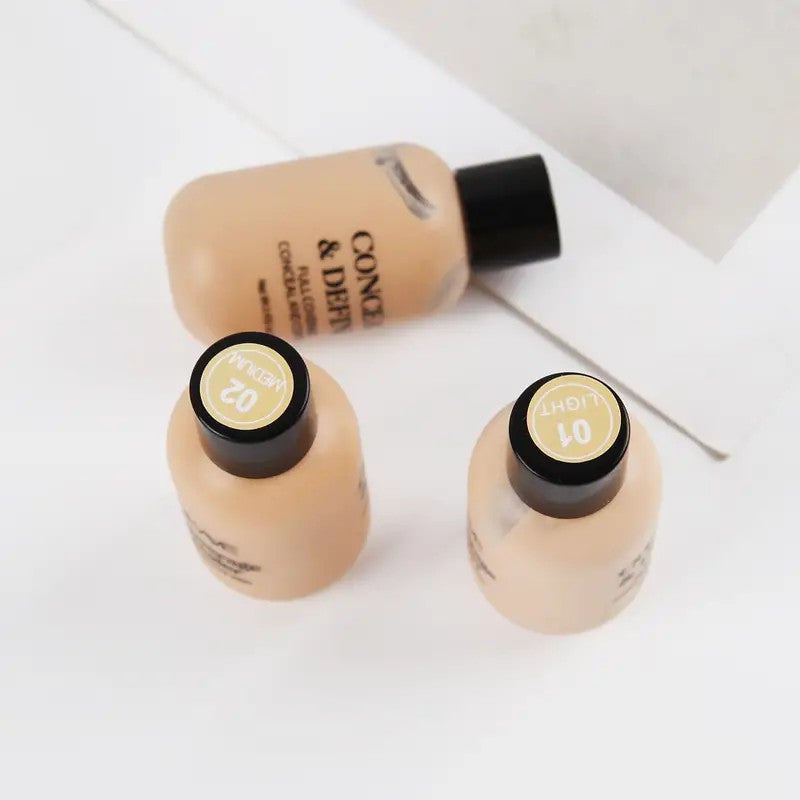 Full Coverage Liquid Concealer – Natural Matte Finish