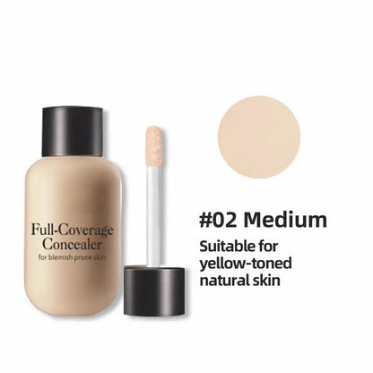 Full Coverage Liquid Concealer – Natural Matte Finish