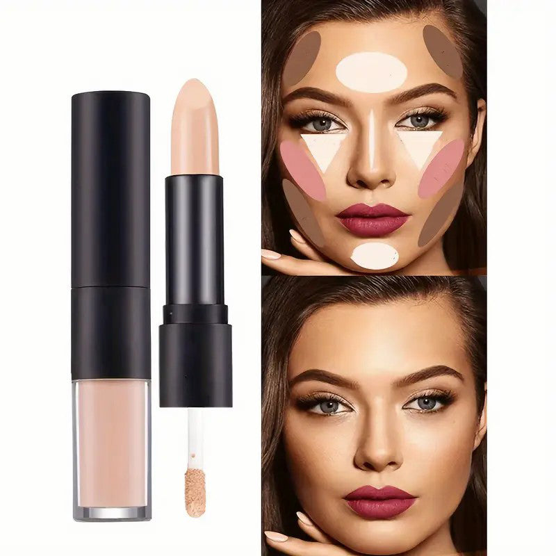 Double-Ended Concealer Stick – Moisturizing Natural Finish