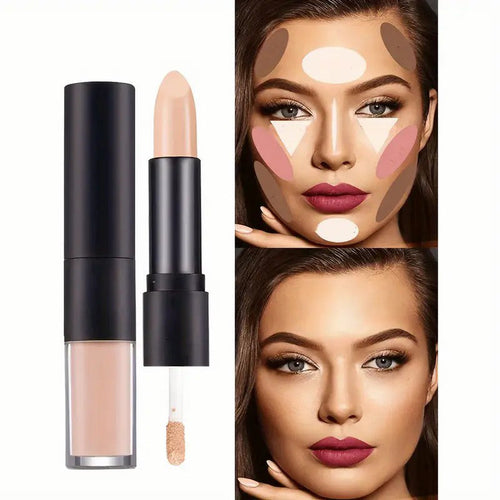 Double-Ended Concealer Stick – Moisturizing Natural Finish