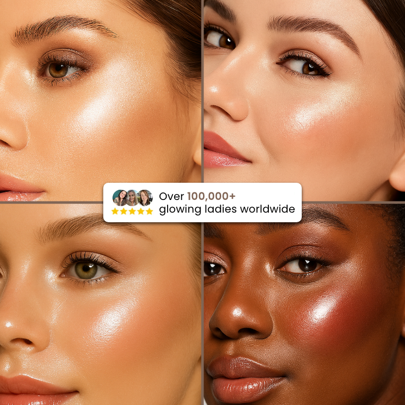 Glow Gallery Highlighting Eye & Cheek Palette
