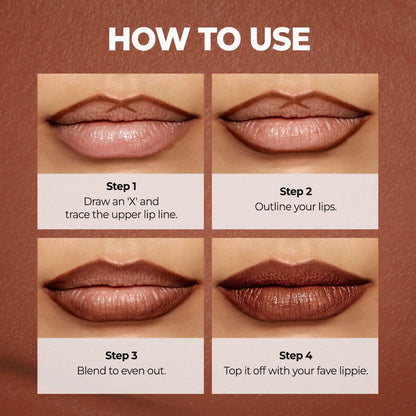 Easy Glide Lip Liner — Creamy, Blendable Color with Smooth Application, Summervibes