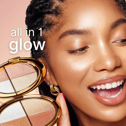 Glow Gallery Highlighting Eye & Cheek Palette