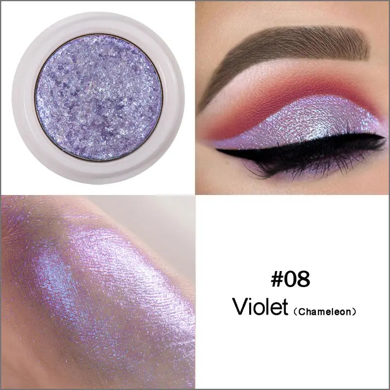High Pearl Monochrome Eyeshadow – 9 Shimmer Shades